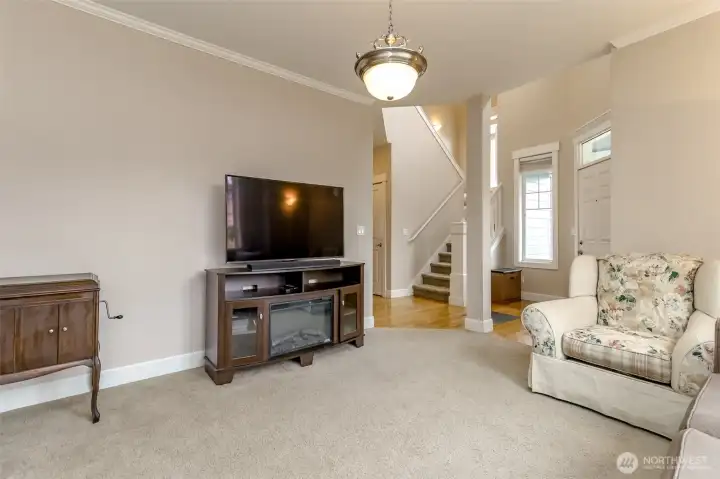 Lots of wall space for your favorite furnishings.