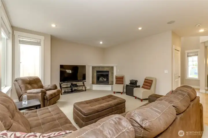 Another view of the natural flow and open floor plan.