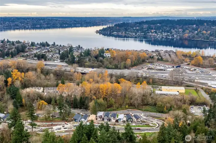 Lake view community