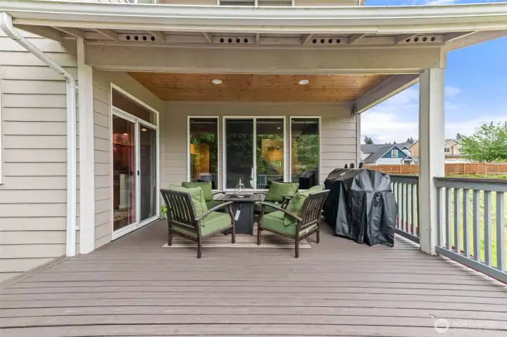 Deck in Back