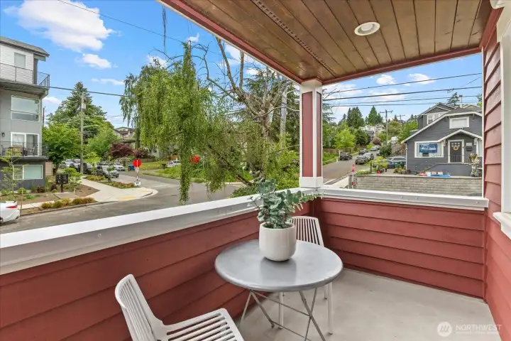 Enjoy your morning coffee or afternoon tea year round on this covered patio! Enjoy your morning coffee or afternoon tea year round on this covered patio!