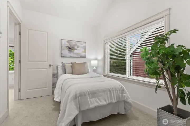 On the same level as the primary, this is a 2nd bedroom! On the same level as the primary, this is a 2nd bedroom!