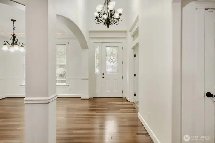An inviting entry that sets the tone for what's ahead.