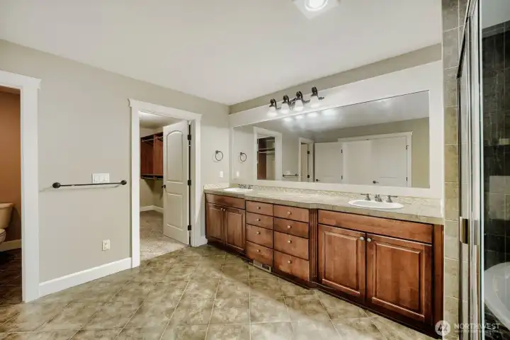 Comfort and convenience come together beautifully, featuring a large walk-in closet.