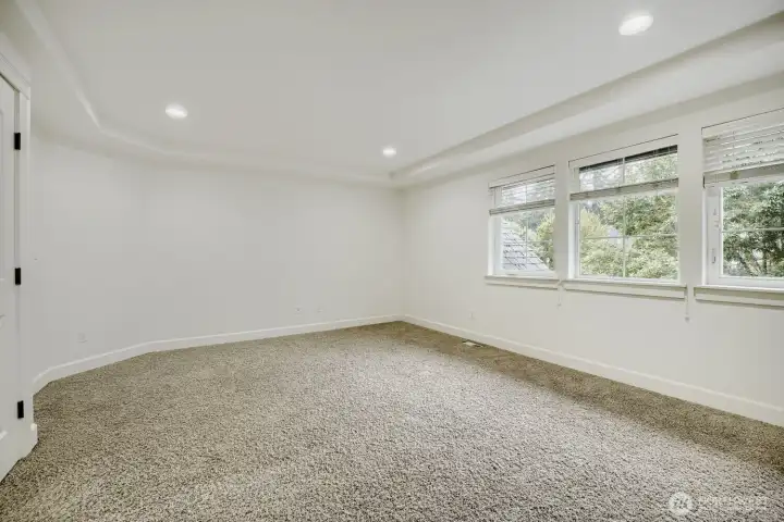 Upper level bonus room with versatile options.