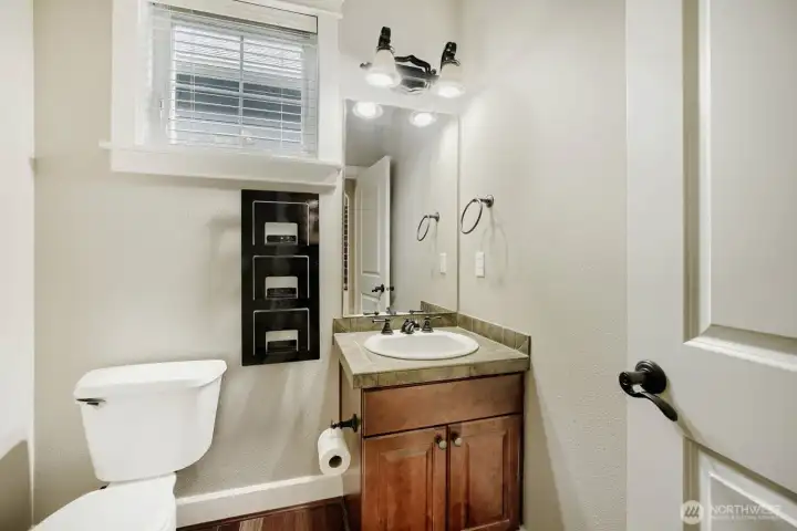 Half bath.