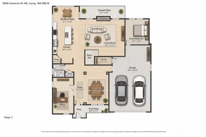 Floor plans.