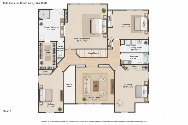 Floor plans.