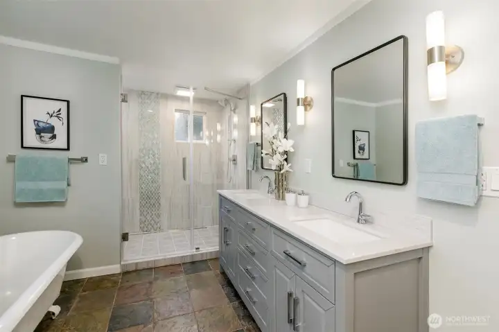 Updated Primary Bathroom Updated Primary Bathroom
