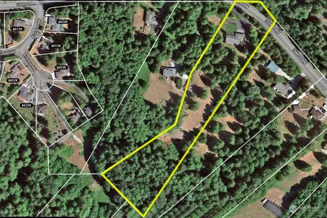 Approximate property lines