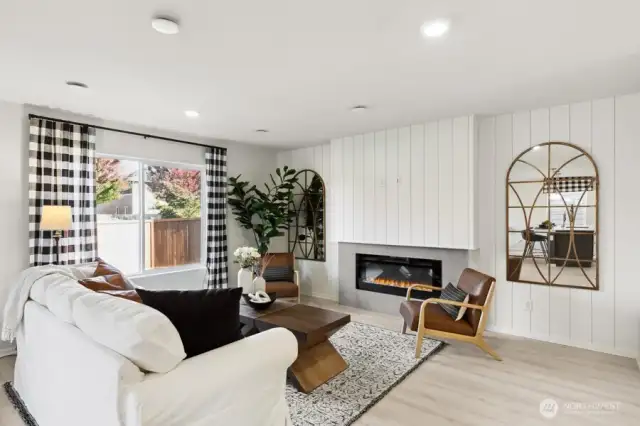 Open concept living-Disclaimer- Photos are of another Lina floor plan from a previous community, photos are for illustrative purposes only. Finishes, flooring, upgrades, or other features may vary.