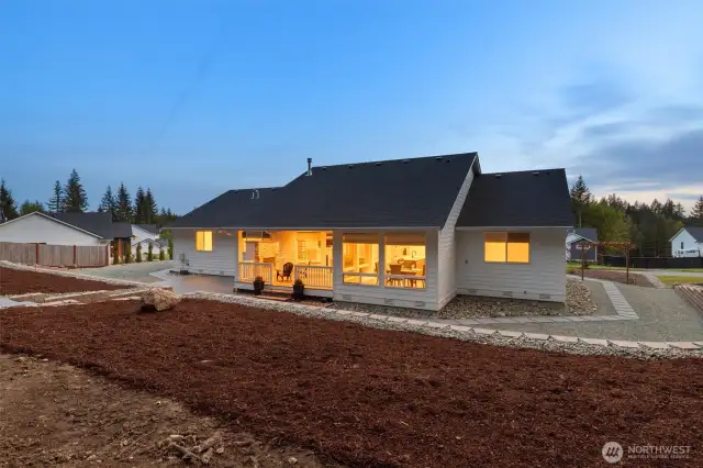 Low-maintenance landscaping
