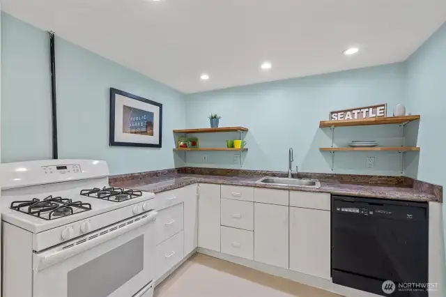 Kitchen in Lower Level