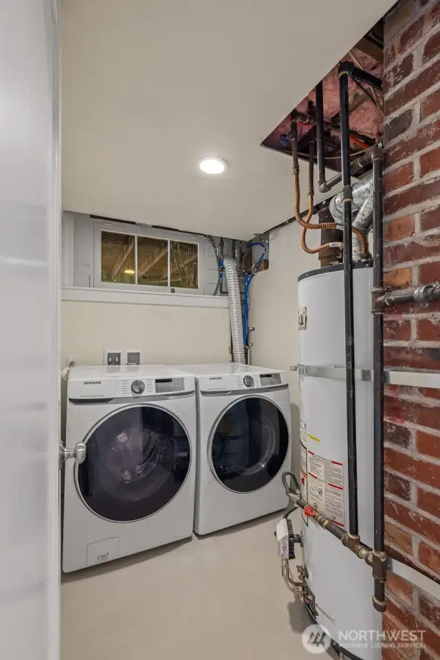 Washer and Dryer in Lower Level.