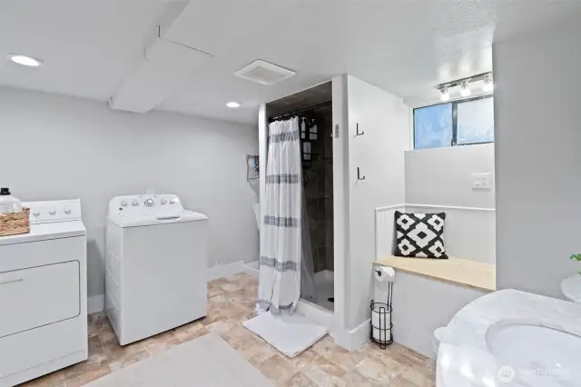 Laundry Room & Bathroom