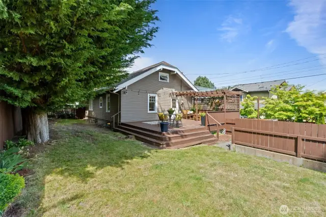 Back of Home & Deck