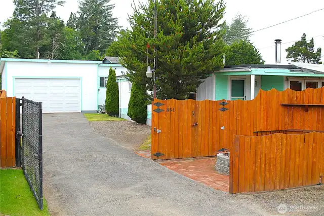The gated entry to your "Escape to the coast"