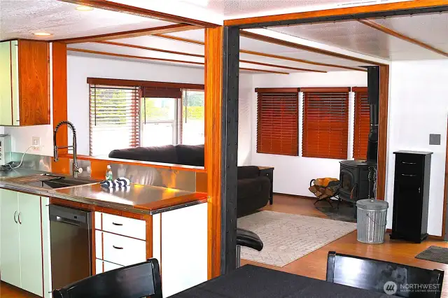 --- a view from the dining area.