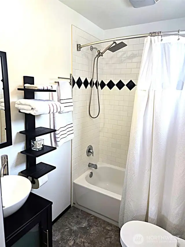 full bathroom.