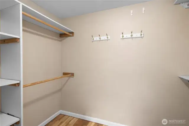 PRIMARY CLOSET