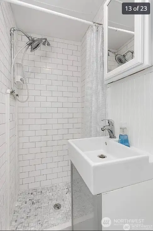 Remodeled bathroom