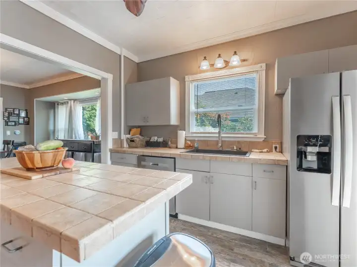 Updated Kitchen with Tons of Cabinet Space