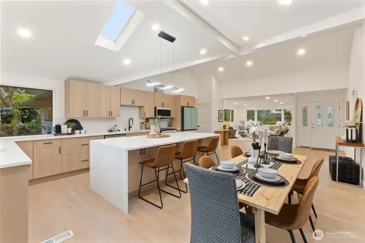 Great space for entertaining