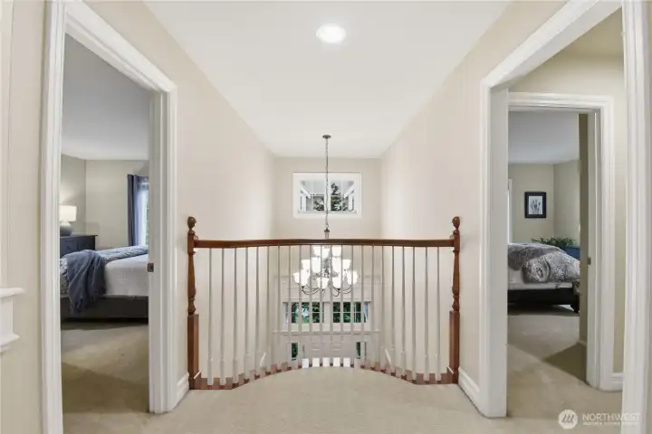 Landing Overlooking Entry