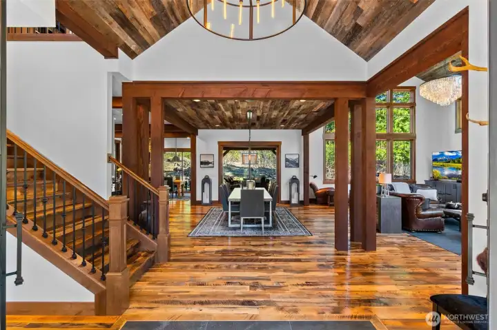 Welcome home. Reclaimed thick cut wood floors flowing beneath 10ft ceilings, hand-crafted stained millwork & timber beams that speak to unmatched craftsmanship. Welcome home. Reclaimed thick cut wood floors flowing beneath 10ft ceilings, hand-crafted stained millwork & timber beams that speak to unmatched craftsmanship.