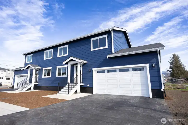 Unit #2 is on the south side