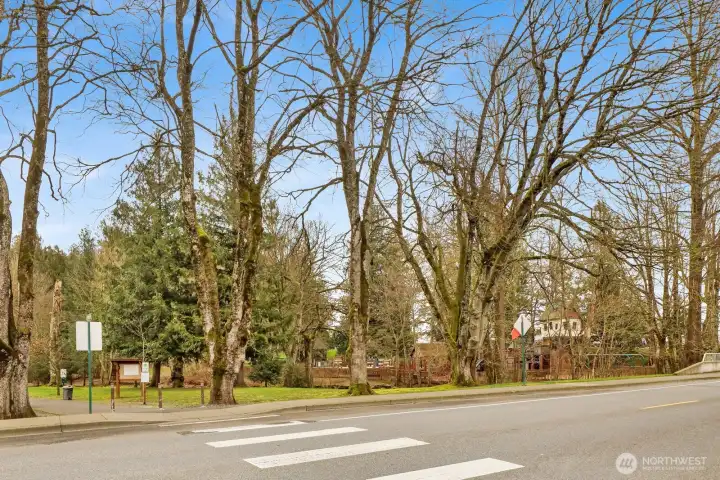 Trail lovers rejoice! Walking paths start right here, connecting playgrounds, schools, and Bender Fields. Your adventure starts across the street!