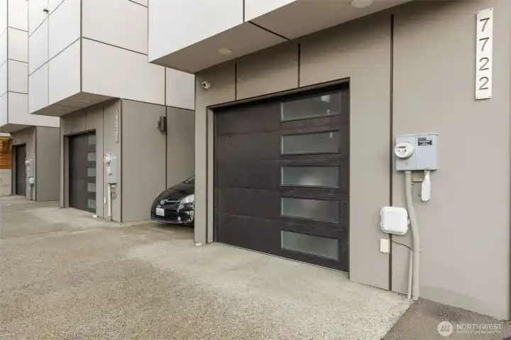 Attached garage that's EV charge ready! End home for easy in/out access out driveway