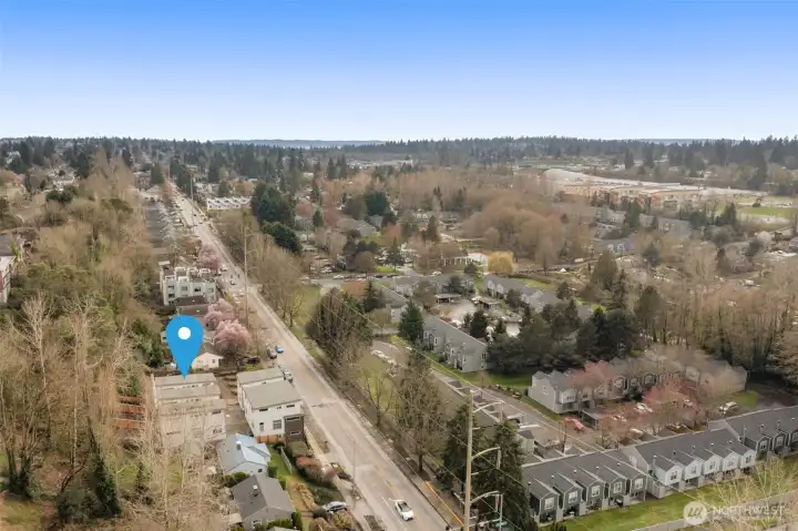 End home in the back of the community, set away from the street for added quiet and privacy.