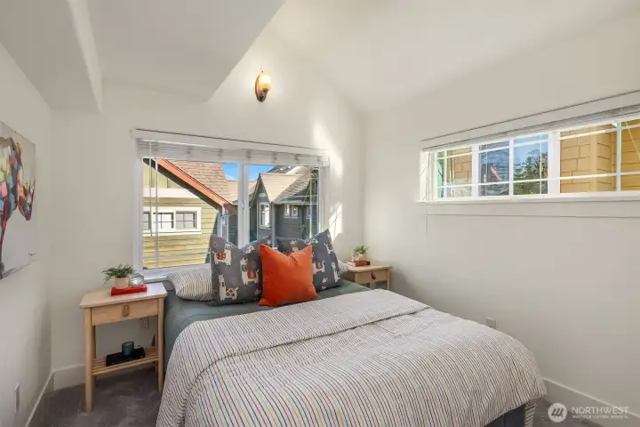 Second bedroom on upper floor.