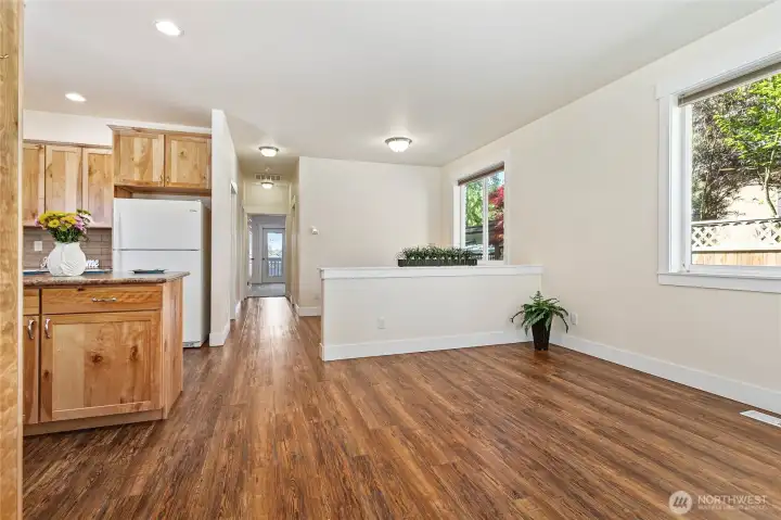 Great open floor plan