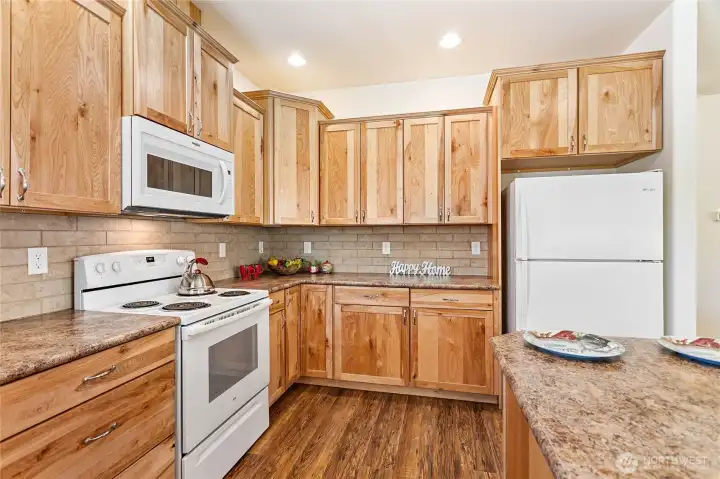 Upscale cabinetry & flooring
