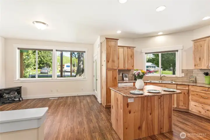 Plenty of windows to view the great outdoors.