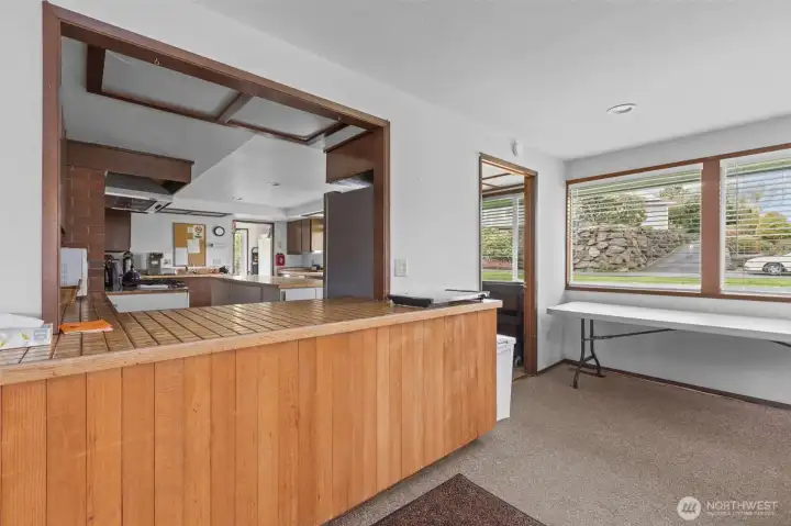 clubhouse kitchen hosts regular dinners and events