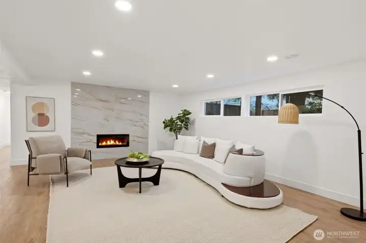 Downstairs living room