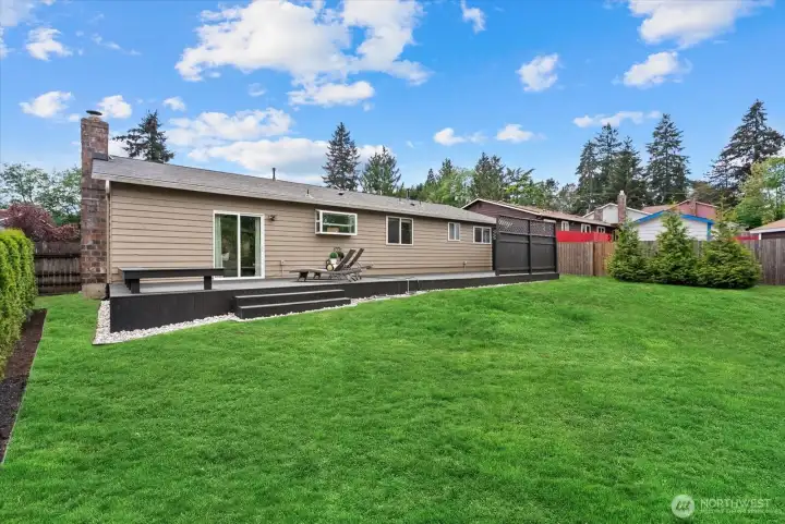 Brand new roof and freshly painted siding - this home is move-in ready!