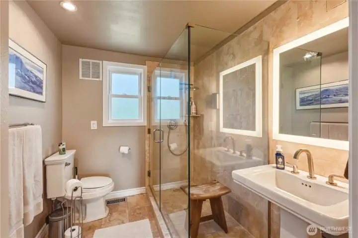 Main Level 3/4 Bathroom