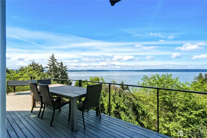Large Wrap Around Deck With Fantastic Views