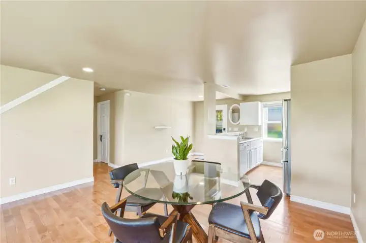 The Dining Area To The Third Kitchen And Entry