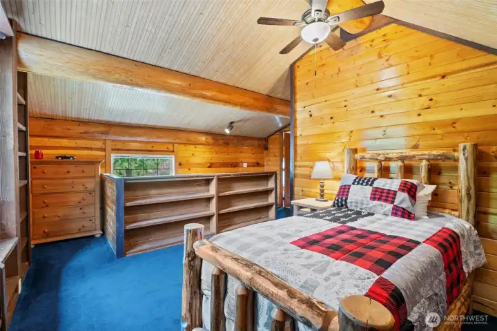 Far view of loft.