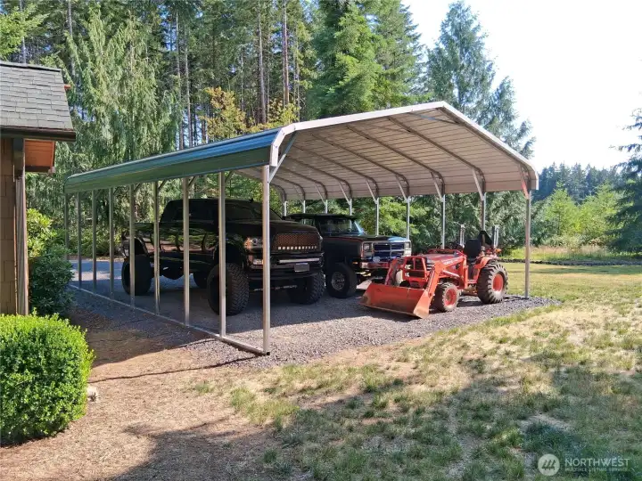 Oversize RV Carport