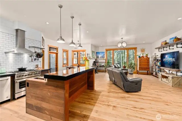 kitchen living area