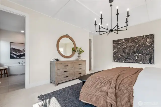 Pictures of Model Home. Not pictures of actual home. Features, colors, layout may vary.
