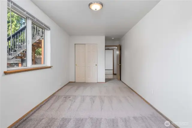 Bonus room downstairs; can be used as 4th bedroom