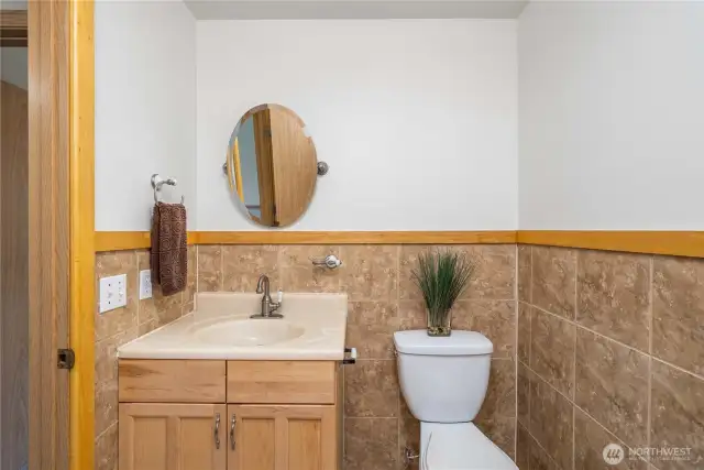 Half bath downstairs