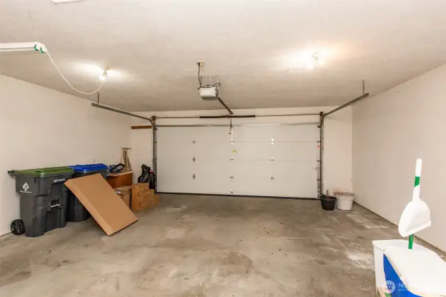 finished garage